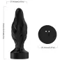 Preview: Vibrator & Anal Plug Remote Control Black – Armony