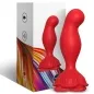 Preview: Pink Vibrator & Anal Plug Remote Control Red – Armony