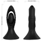 Preview: Vibrator & Anal Plug Silicone Black – Armony