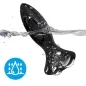 Preview: Vibrator & Anal Plug Silicone Black – Armony