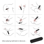 Preview: Warhead Vibrator Kugel Schwarz 2cm X 8.8cm  –  Armony