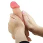 Preview: Sliding Skin Dildo Mit Saugnapf Fleisch 21,8cm – Pretty Love