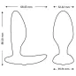 Preview: Ditto+ Analplug Vibrator Schwarz – We Vibe