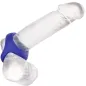 Preview: Cock Ball Dual Ring Blau – Admiral