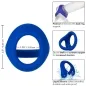Preview: Cock Ball Dual Ring Blau – Admiral