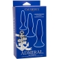 Preview: Analplug 3er Set Blau | Admiral