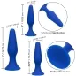 Preview: Anal plug set of 3 blue – admiral