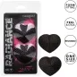 Preview: Black heart-shaped pasties in packaging, reusable, self-adhesive, one size fits most.