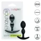 Preview: Verpackung von CalExotics Boundless 2X Teardrop Plug aus Silikon, flexibel, wasserdicht, einfach zu benutzen, 1 Jahr Garantie.