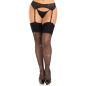 Preview: Spandexstrümpfe Mit Diamanten Schwarz | Leg Avenue