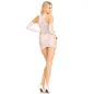 Preview: White Mini Dress and Gloves Set – Leg Avenue