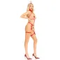 Preview: Gurt & Stirnband Nurse Red M – Leg Avenue