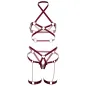 Preview: Harness Bra & Heart Straps L – Leg Avenue
