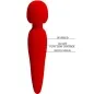Preview: Meredith Massager 12 Vibration Modes Red – Pretty Love