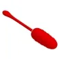 Preview: Red, elongated object with a honeycomb-like structure and a long handle.