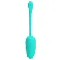 Preview: Vibrating Egg with Sea Texture in Aqua Green – Pretty Love