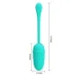 Preview: Vibrating Egg with Sea Texture in Aqua Green – Pretty Love