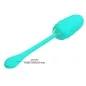 Preview: Vibrating Egg with Sea Texture in Aqua Green – Pretty Love