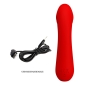 Preview: Cetus Wiederaufladbarer Vibrator Rot | Pretty Love