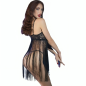 Preview: Cr 4496 Babydoll Schwarz L/XL | Chilirose