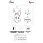 Preview: Hawain Lc 90665 Body Schwarz | Livco Corsetti Fashion
