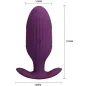 Preview: Jefferson App Controlled Anal Plug Purple – Pretty Love