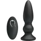 Preview: Anal Plug with Remote Control Black – Mr Play
