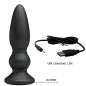 Preview: Anal Plug with Remote Control Black – Mr Play