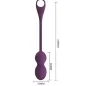 Preview: Elvira Kugel Balls App Remote Control Purple – Pretty Love