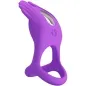 Preview: Vibrant Penis Ring 7 Modes Purple Silicone – Pretty Love
