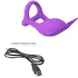 Preview: Vibrant Penis Ring 7 Modes Purple Silicone – Pretty Love