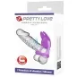 Preview: Vibrant Penis Ring 7 Modes Purple Silicone – Pretty Love