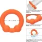 Preview: Alpha Dual Ball Ring Orange – Calex