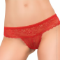 Preview: Cr 3853 Höschen Rot S/M | Chilirose