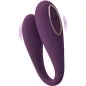 Preview: Purple vibrator with two arms and an on/off button, vibrates at the ends.