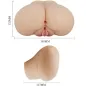 Preview: Luna Realistic Vagina and Anal Vibrator