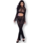 Preview: Cr 4648 Top & Hose Schwarz S/L | Chilirose