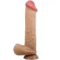 Preview: Realistic Sliding Skin Dildo with Sauna Cup Flesh 26cm – Pretty Love