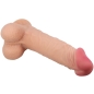 Preview: Realistischer Sliding Skin Dildo Mit Saugnapf 24cm | Pretty Love