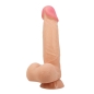 Preview: Sliding Skin Realistischer Dildo Mit Saugnapf Hautfarben 21,8cm | Pretty Love