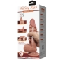Preview: Sliding Skin Realistischer Dildo Mit Saugnapf Braun 21,8cm | Pretty Love