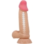 Preview: Realistischer Sliding Skin Dildo Mit Saugnapf 19,4cm | Pretty Love