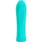 Preview: Turquoise, smooth, cylindrical object with a rounded tip.