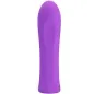 Preview: Lila, zylinderförmiger Vibrator mit abgerundeter Spitze, aus glattem Material.
