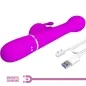 Preview: Dejon Rabbit Vibrator 3 In 1 Purple | Pretty Love
