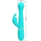 Preview: Dejon Rabbit Vibrator 3 In 1 Aqua Green | Pretty Love