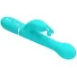 Preview: Dejon Rabbit Vibrator 3 In 1 Aqua Green | Pretty Love