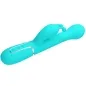 Preview: Dejon Rabbit Vibrator 3 In 1 Aqua Green | Pretty Love