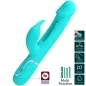 Preview: Dejon Rabbit Vibrator 3 In 1 Aqua Green | Pretty Love