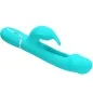 Preview: Dejon Rabbit Vibrator 3 In 1 Aqua Green | Pretty Love